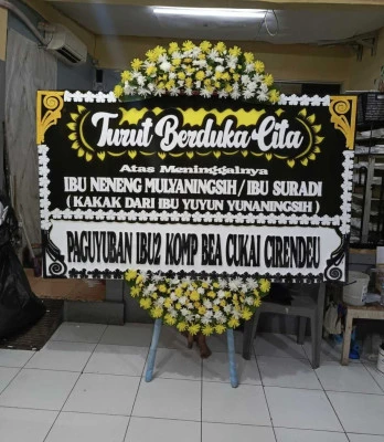 Papan Bunga di Bumiwangi Ciparay